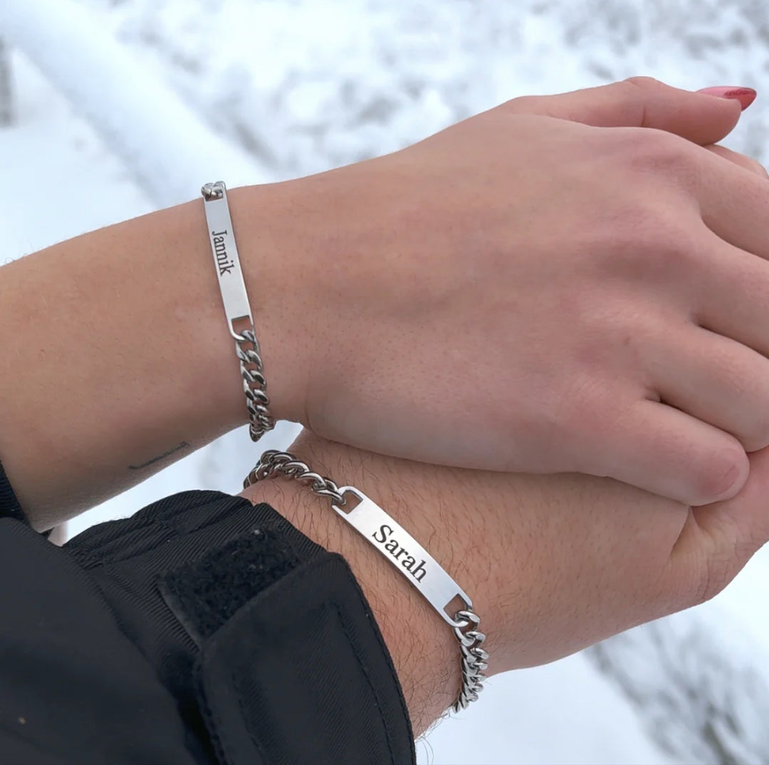 Personalisierte Partner Armbänder